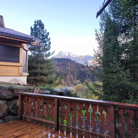 Chalet 2 +1 Espace Couchage, Terrasse, Parking, Wifi, Non Fumeur - Fr-1-572-264 Araches-la-Frasse